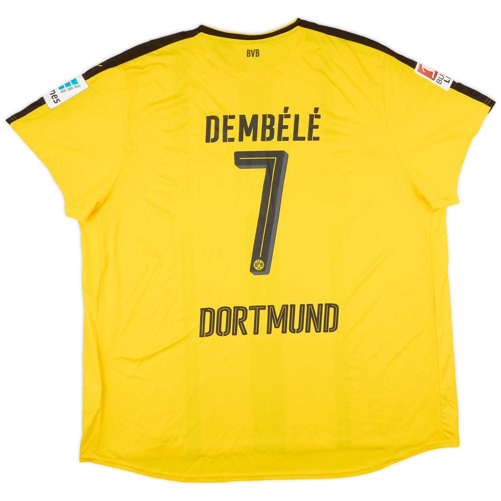 2016-17 Borussia Dortmund Home Shirt Dembele #7 (5XL)