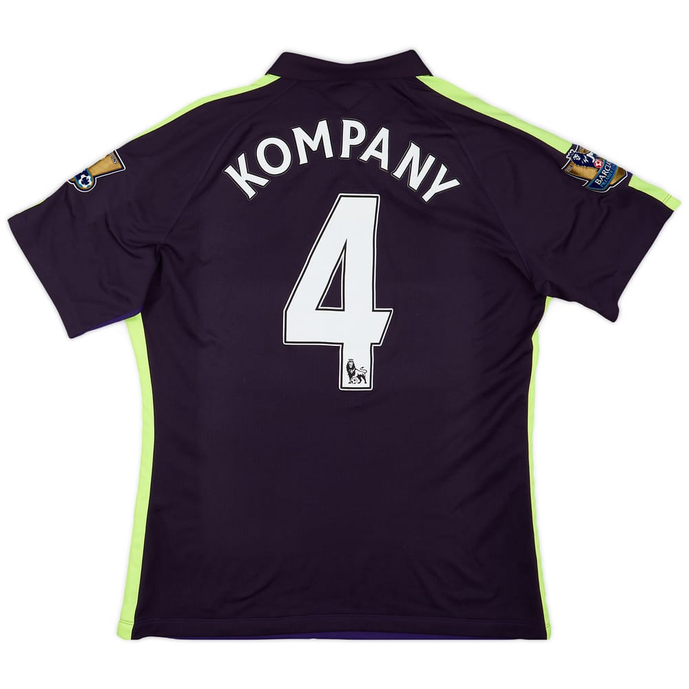 2014-15 Manchester City Authentic Third Shirt Kompany #4 - 8/10 - (XL)