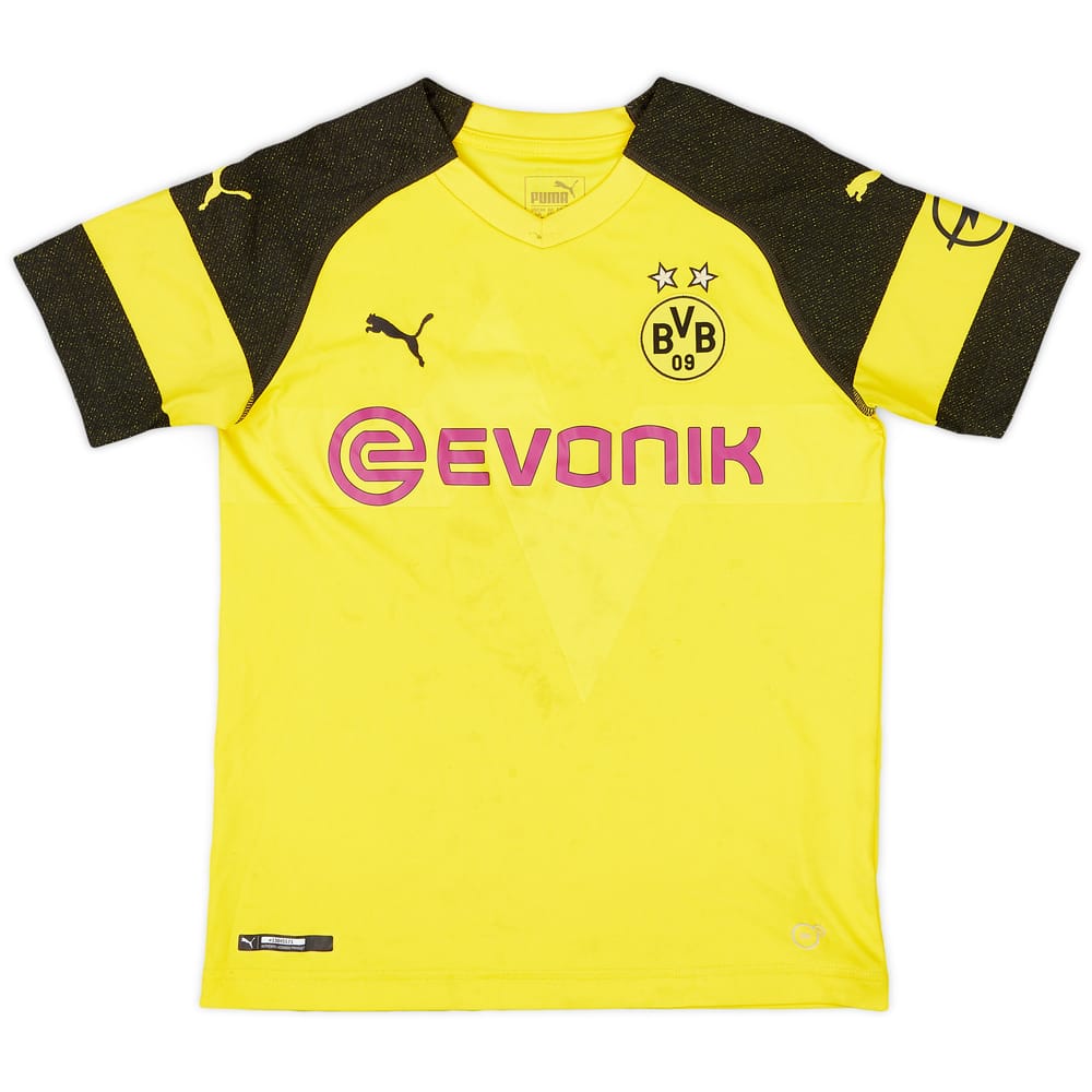 2018-19 Borussia Dortmund Home Shirt - 4/10 - (M.Boys)