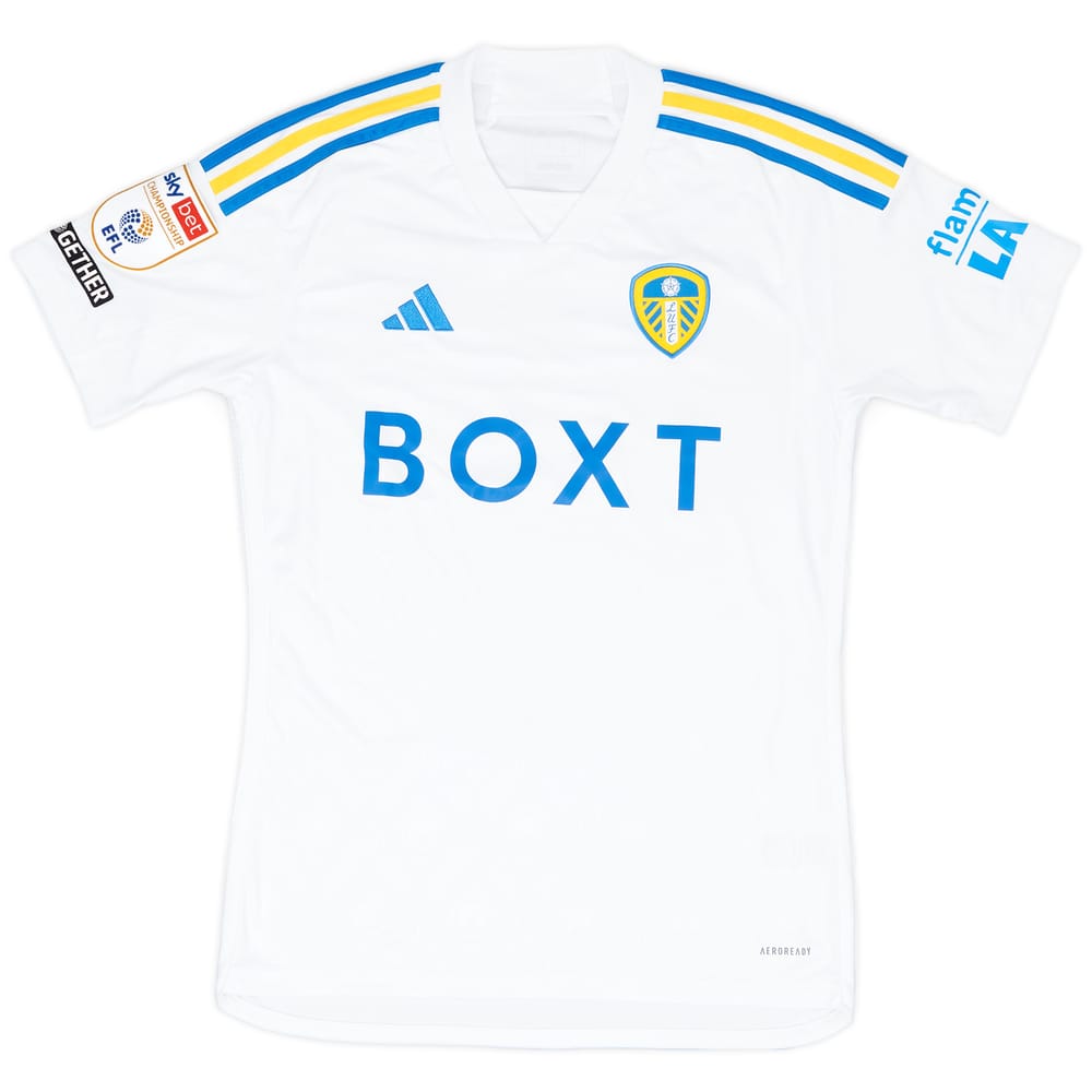 2023-24 Leeds United Home Shirt - 8/10 - (S)