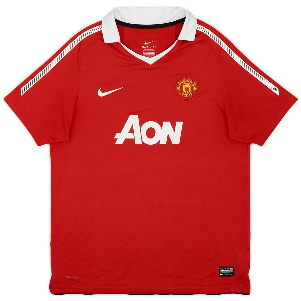 2010-11 Manchester United Home Shirt - 7/10 - (XL.Boys)