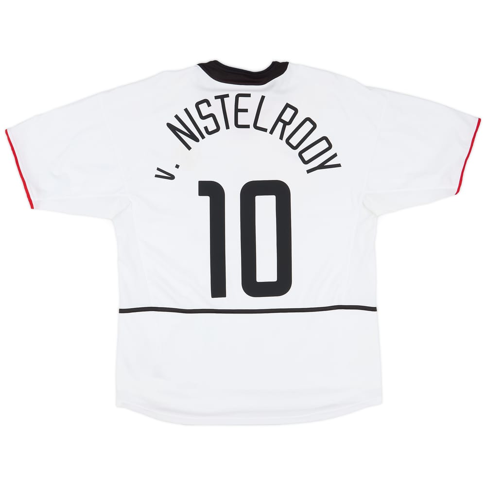 2002-03 Manchester United Away Shirt V.Nistelrooy #10 - 7/10 - (L)