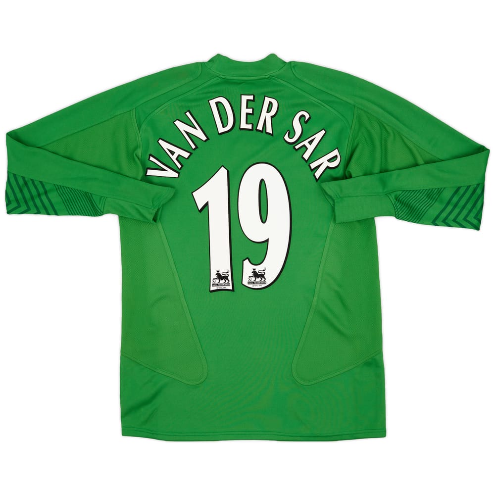 2005-06 Manchester United GK Shirt Van Der Sar #19 (M)