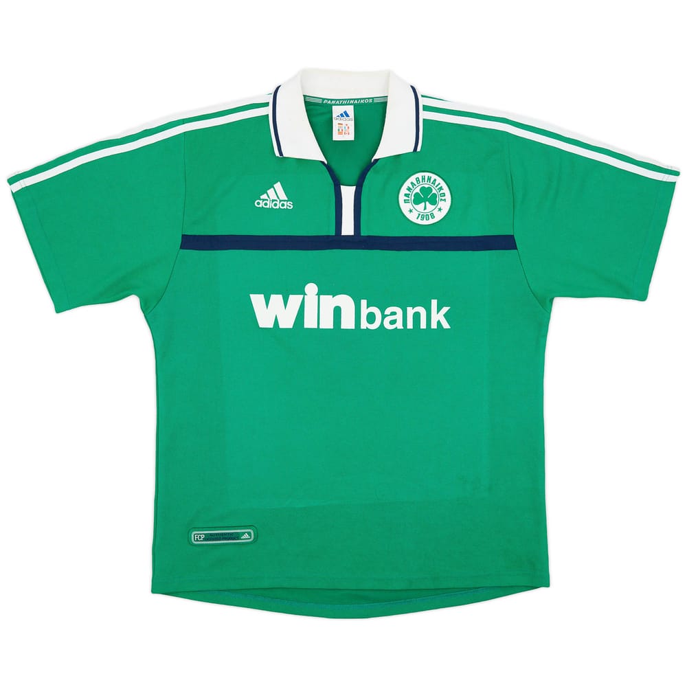 2000-01 Panathinaikos Home Shirt - 7/10 - (L)
