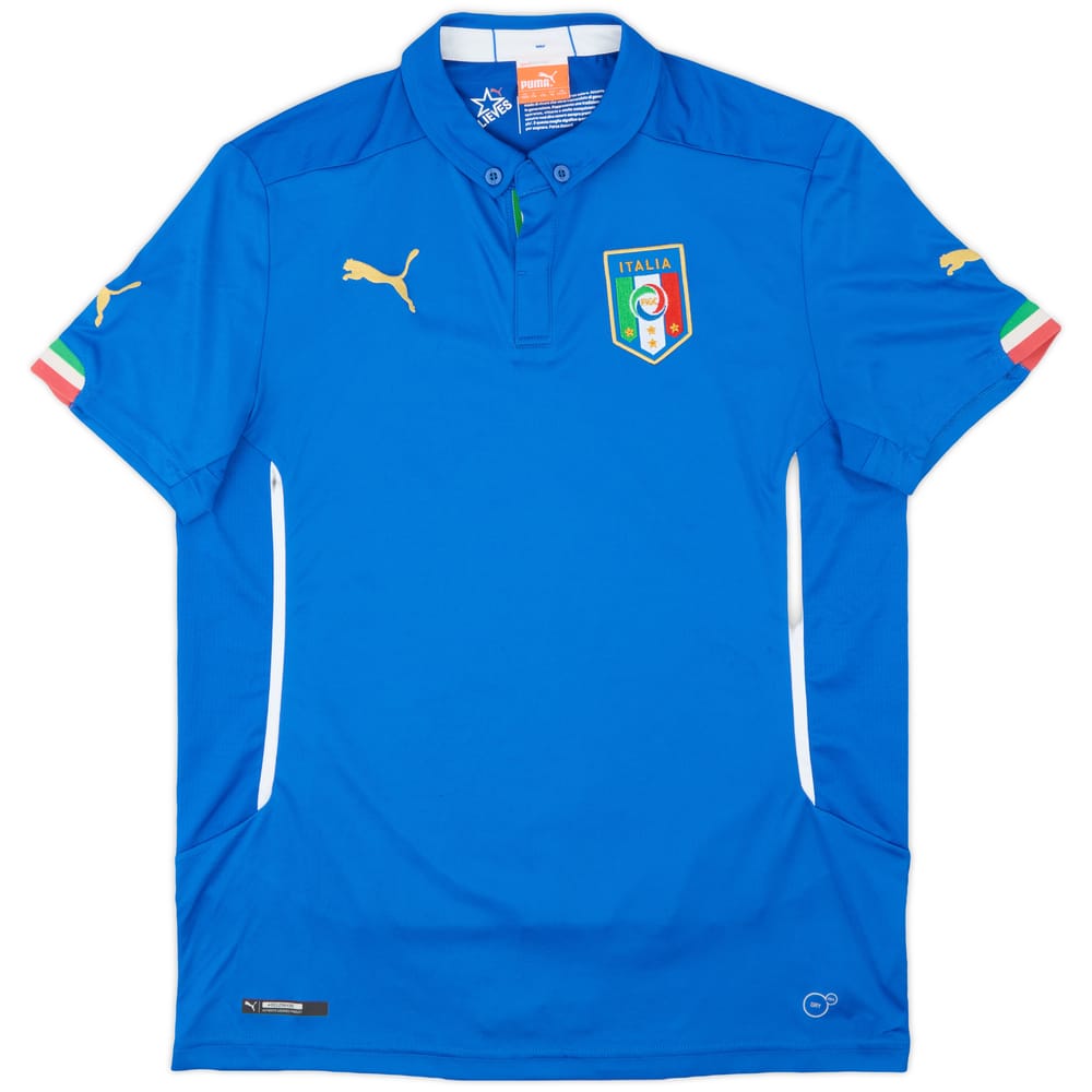 2014-15 Italy Home Shirt - 9/10 - (XXL.Boys)