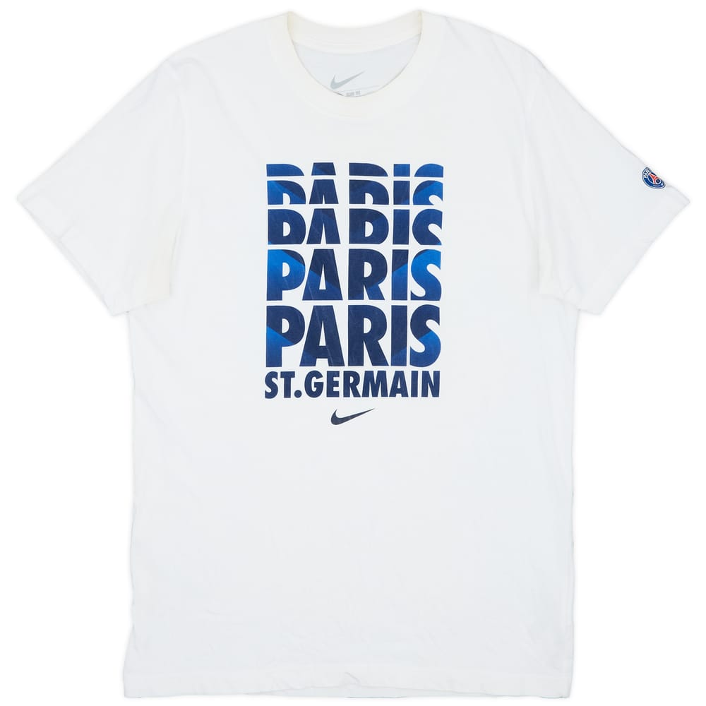 2014-15 Paris Saint-Germain Nike Graphic Tee - 8/10 - (L)