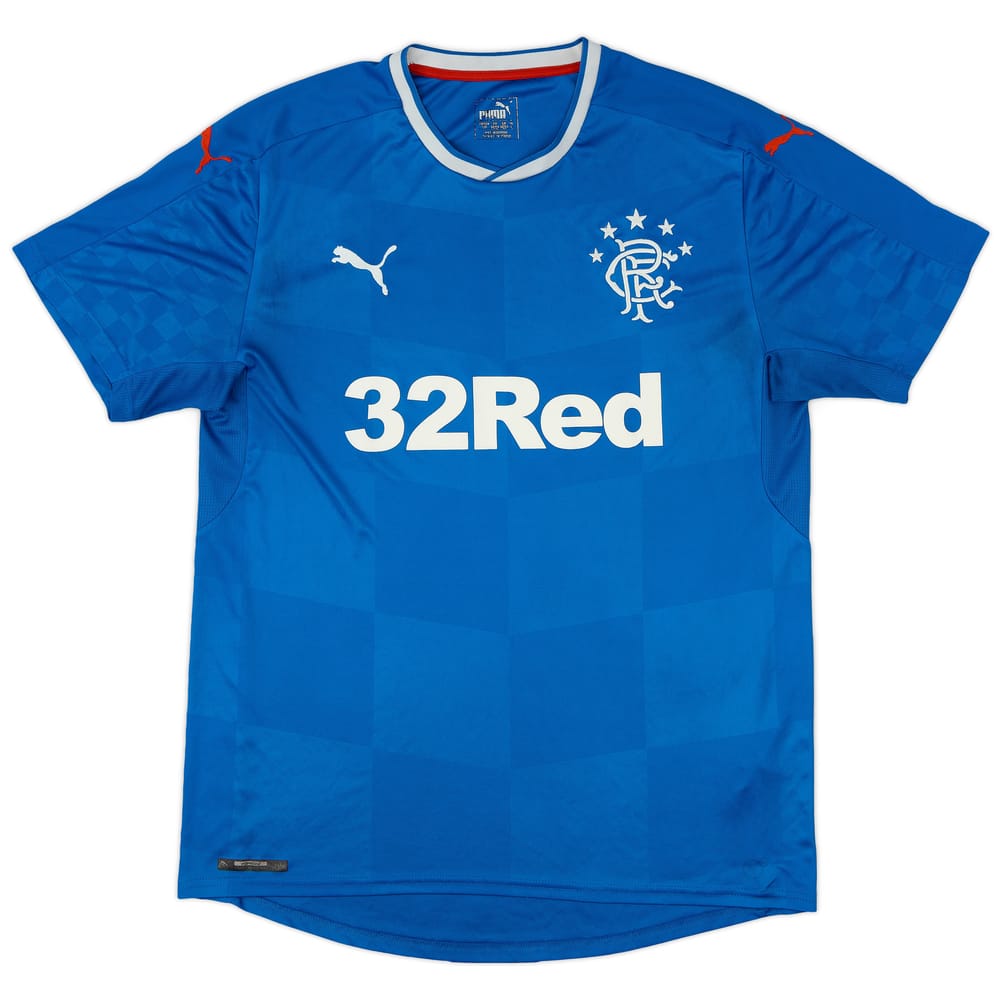 2016-18 Rangers Home Shirt - 6/10 - (L)