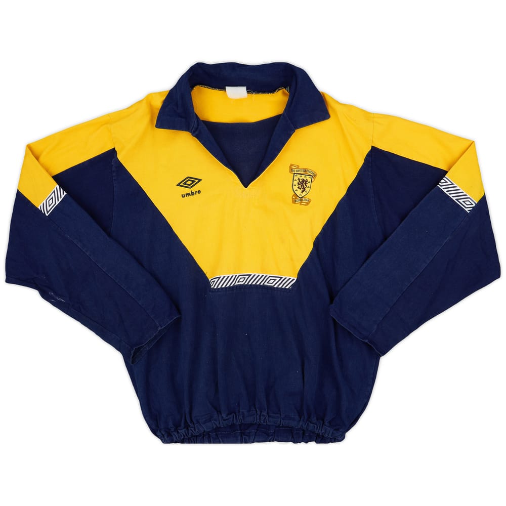 1990-92 Scotland Umbro Drill Top - 5/10 - (XXL)