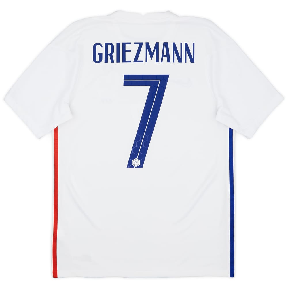 2020-21 France Away Shirt Mbappe #10 - 8/10 - (S)