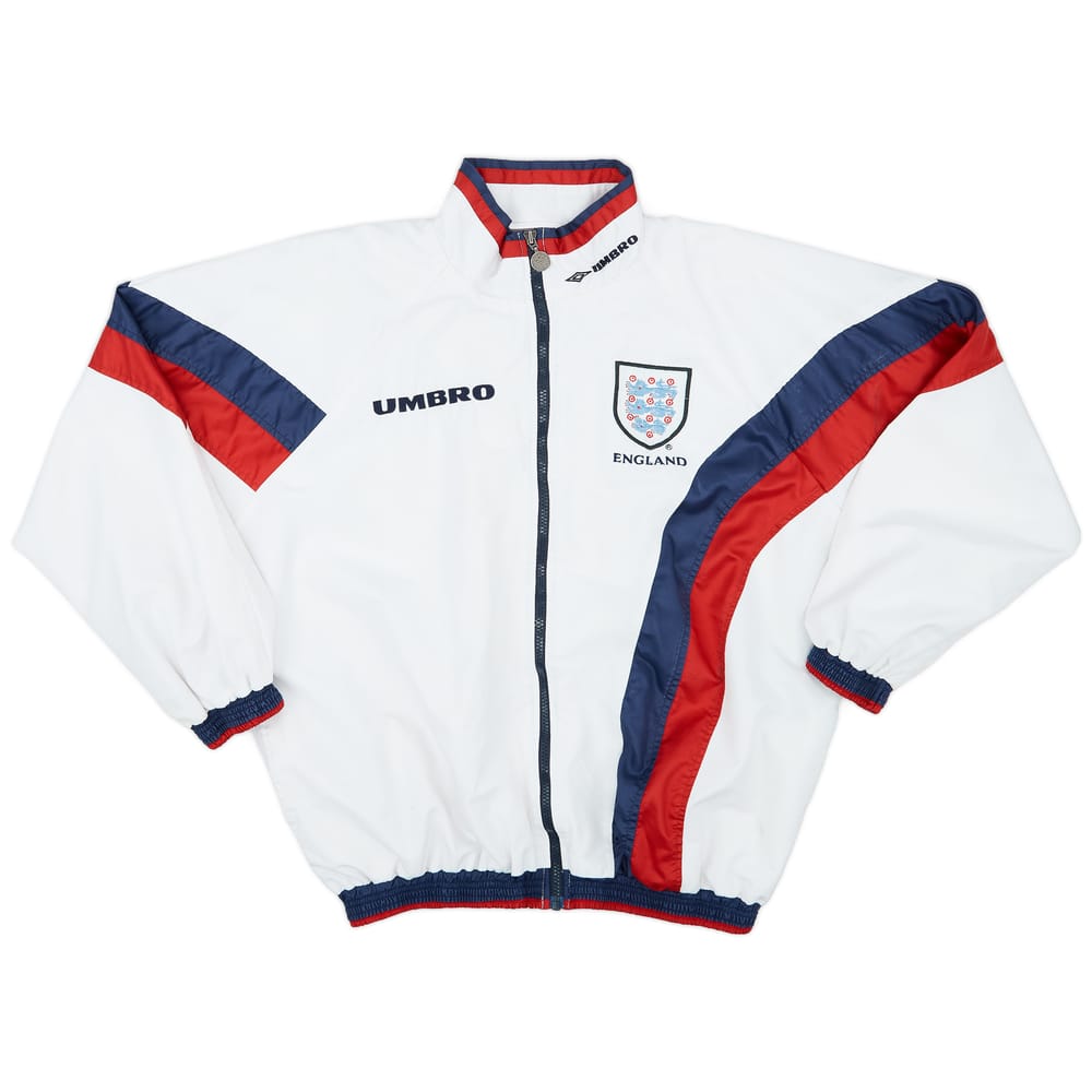 1998-00 England Umbro Track Jacket - 9/10 - (L)