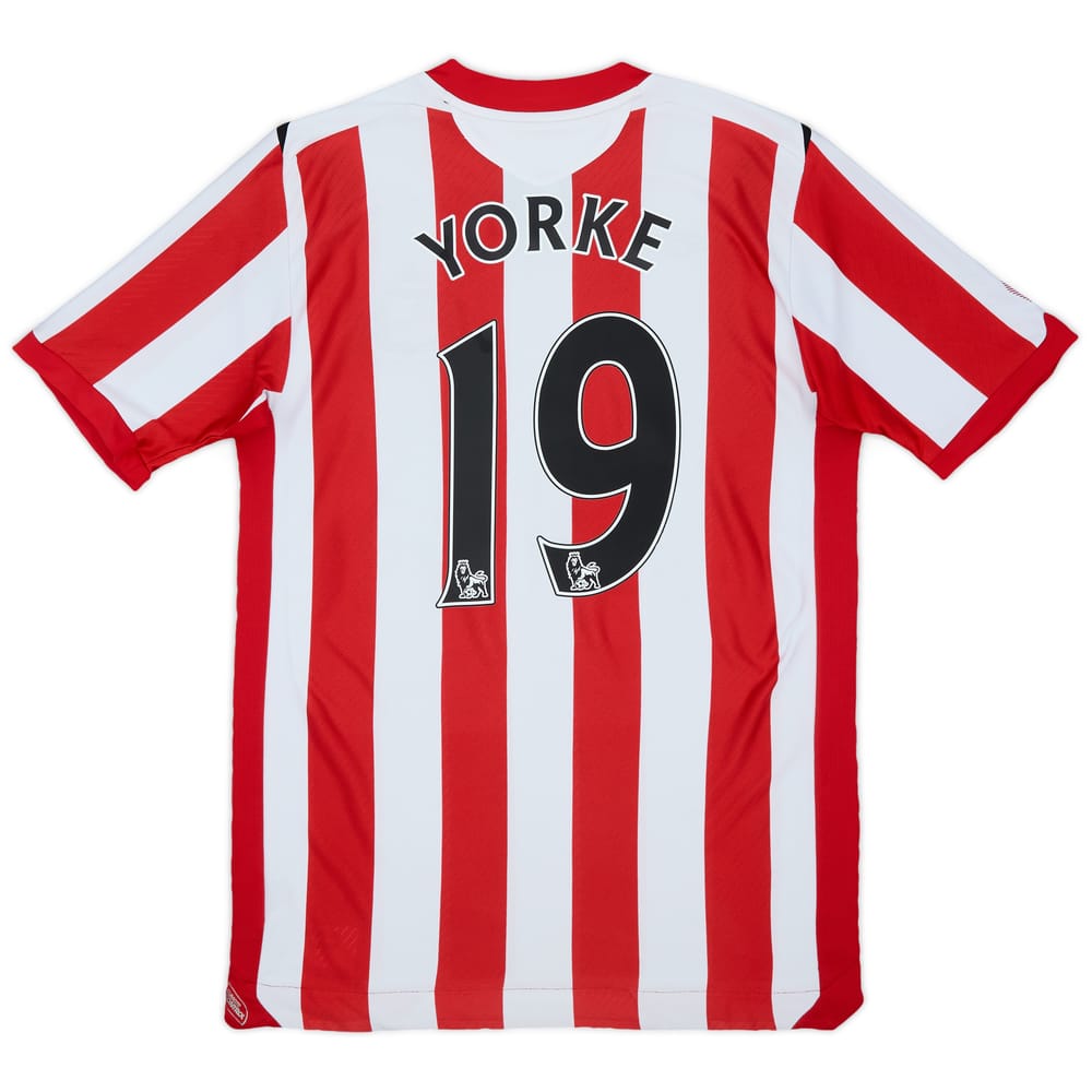 2008-09 Sunderland Home Shirt Yorke #19 - 9/10 - (M)