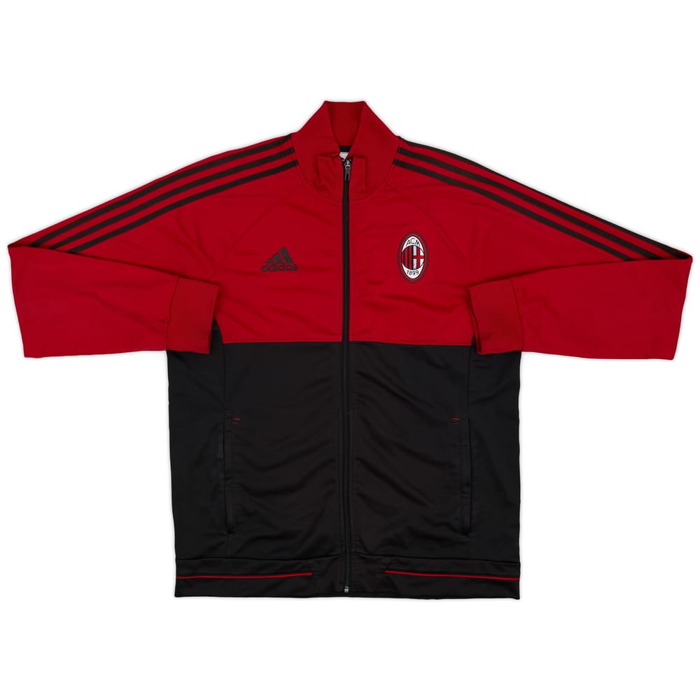 2017-18 AC Milan adidas Track Jacket - 8/10 - (L)