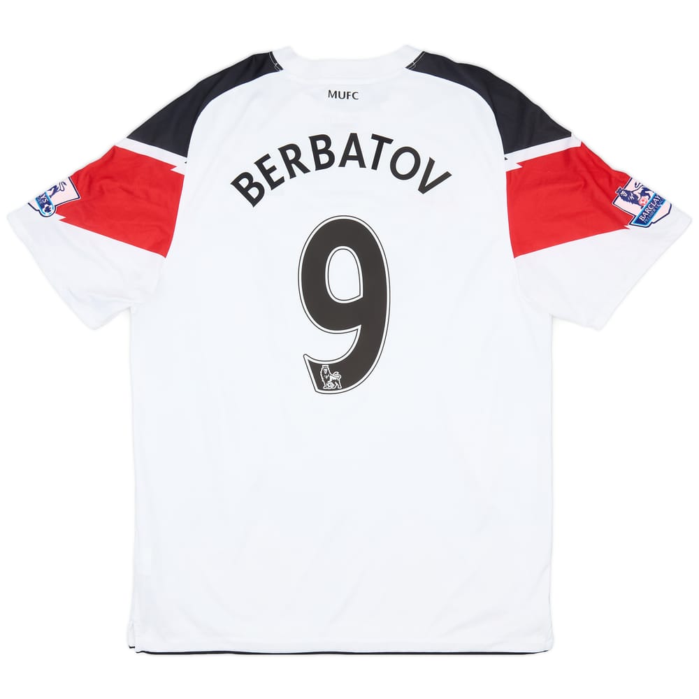 2010-12 Manchester United Away Shirt Berbatov #9 - 6/10 - (L)