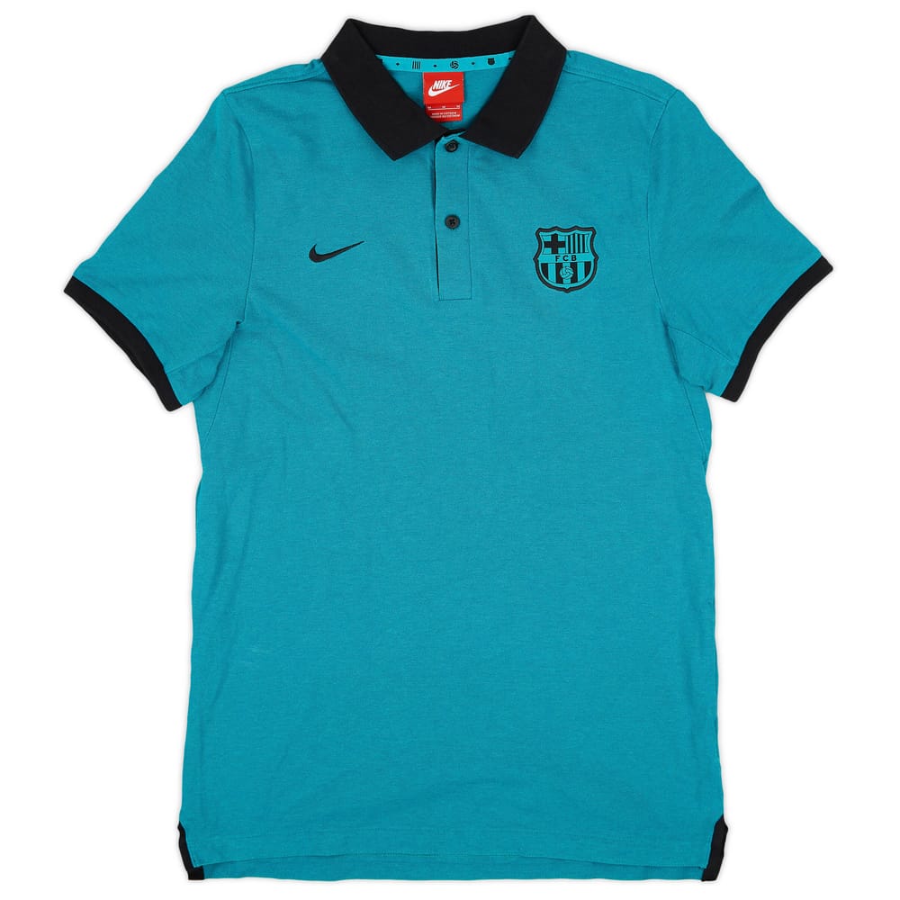 2016-17 Barcelona Nike Polo Shirt - 9/10 - (M)
