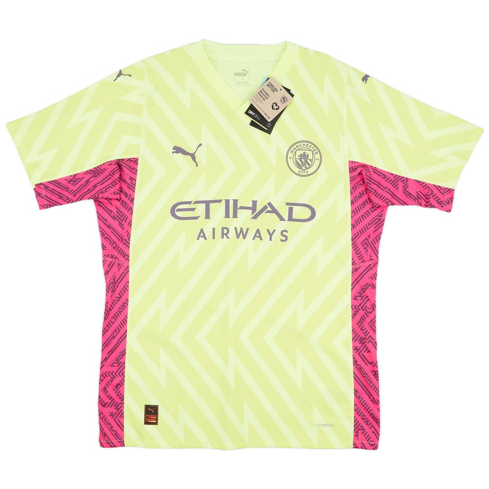 2023-24 Manchester City Player Issue GK S/S Shirt