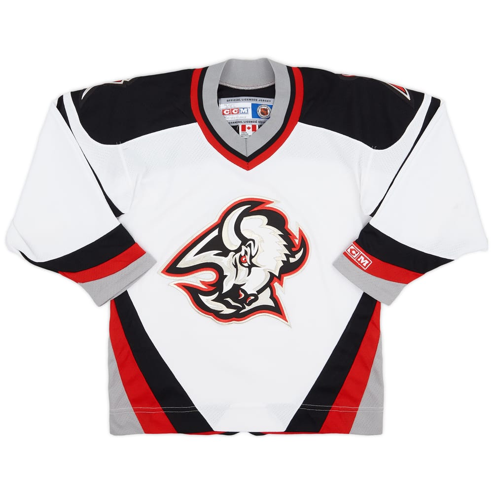 2000-03 Buffalo Sabres CCM Home Jersey - 7/10 - (XL.Boys)