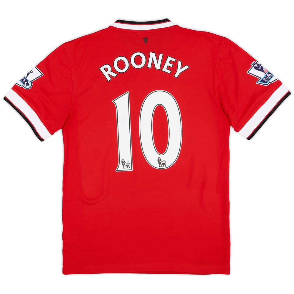 2014-15 Manchester United Home Shirt Rooney #10 - 8/10 - (S)