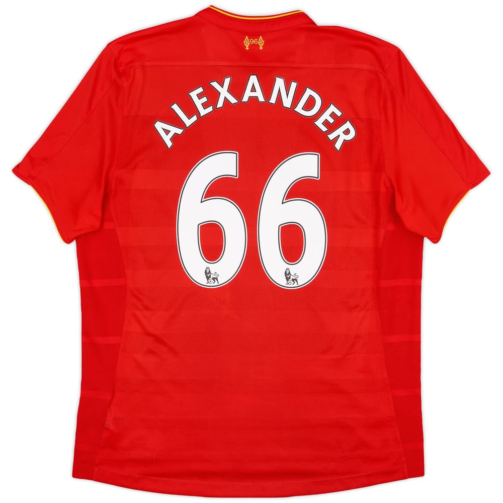 2016-17 Liverpool Home Shirt Alexander #66 - 8/10 - (XL)