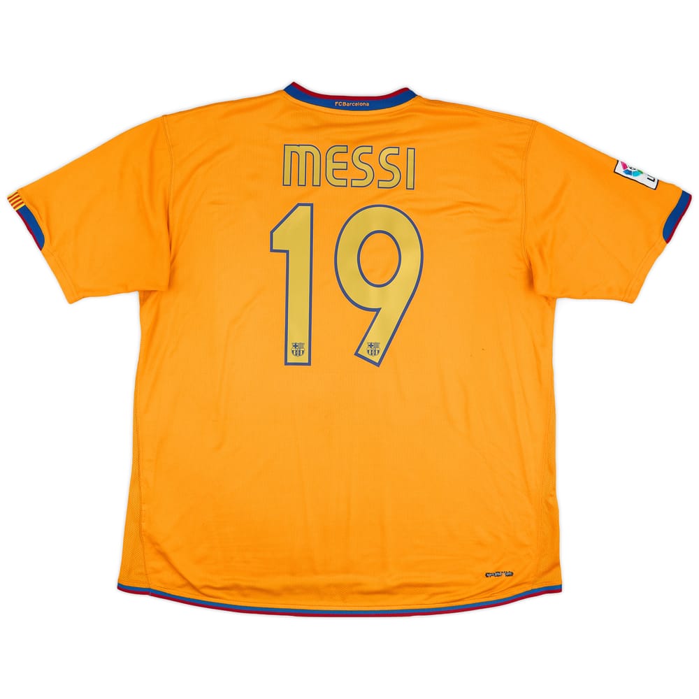 2006-08 Barcelona Away Shirt Messi #19 - 5/10 - (XXL)