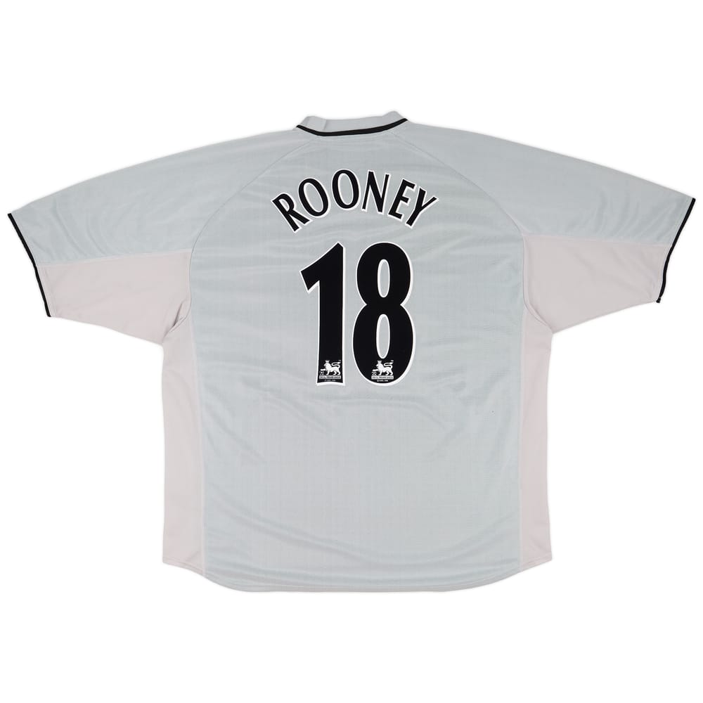 2001-02 Everton Away Shirt Rooney #18 - 8/10 - (XXL)