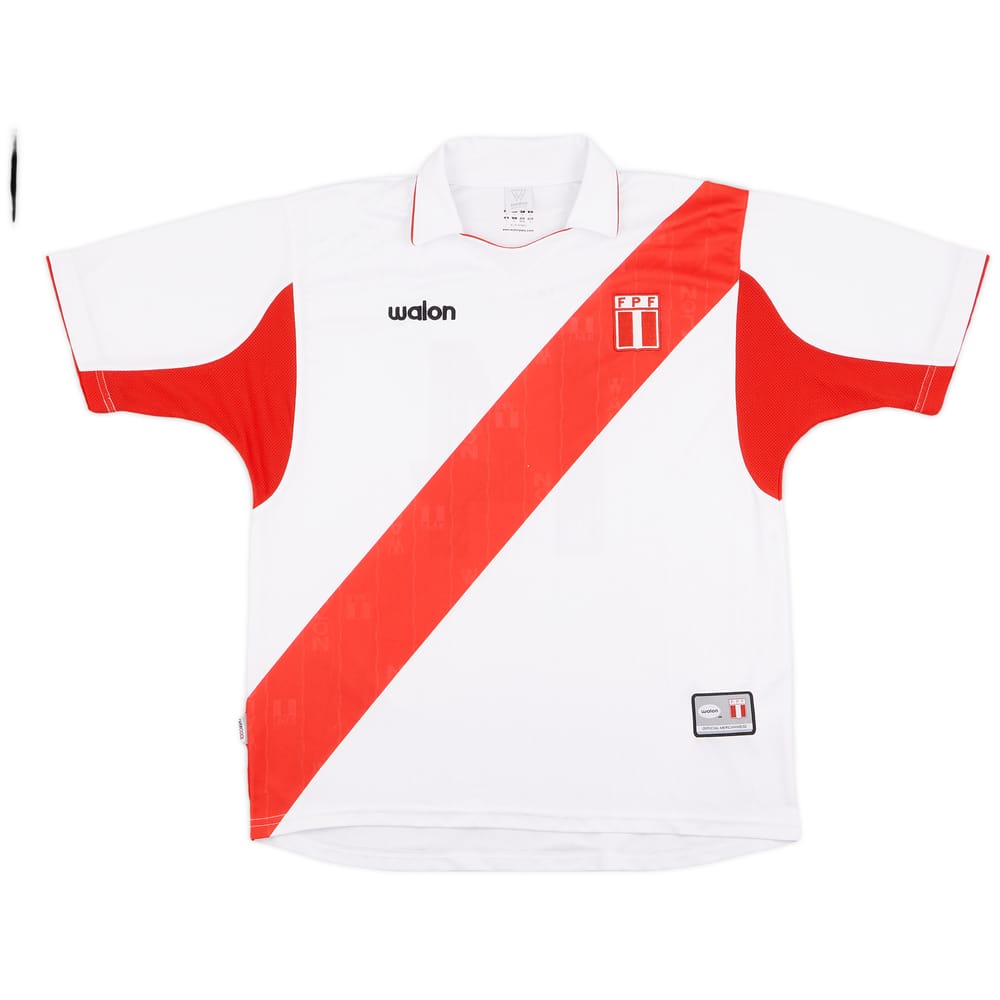 2006 Peru Home Shirt #14 - 9/10 - (L)