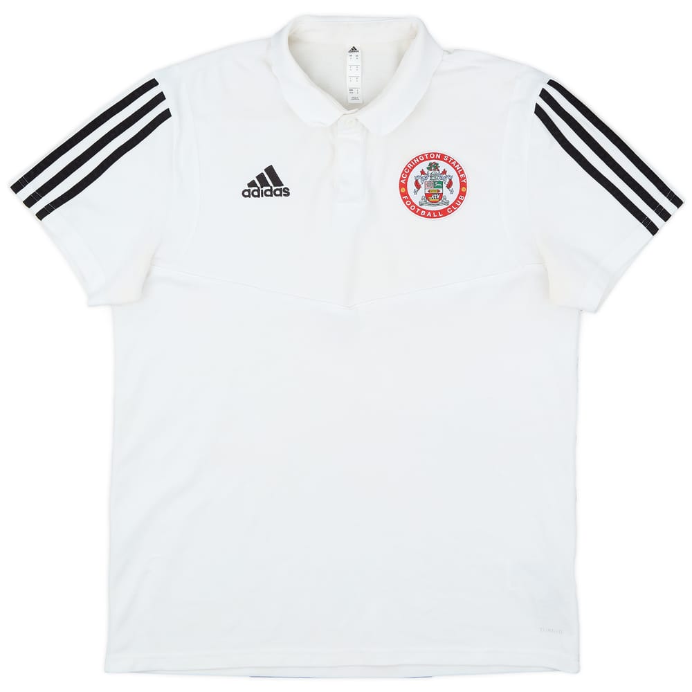 2019-20 Accrington Stanley adidas Polo Shirt - 7/10 - (M)