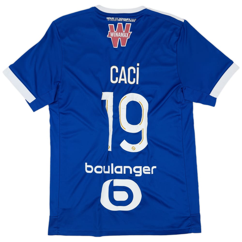 2021-22 Strasbourg Home Shirt Caci #19 - 5/10 - (M)