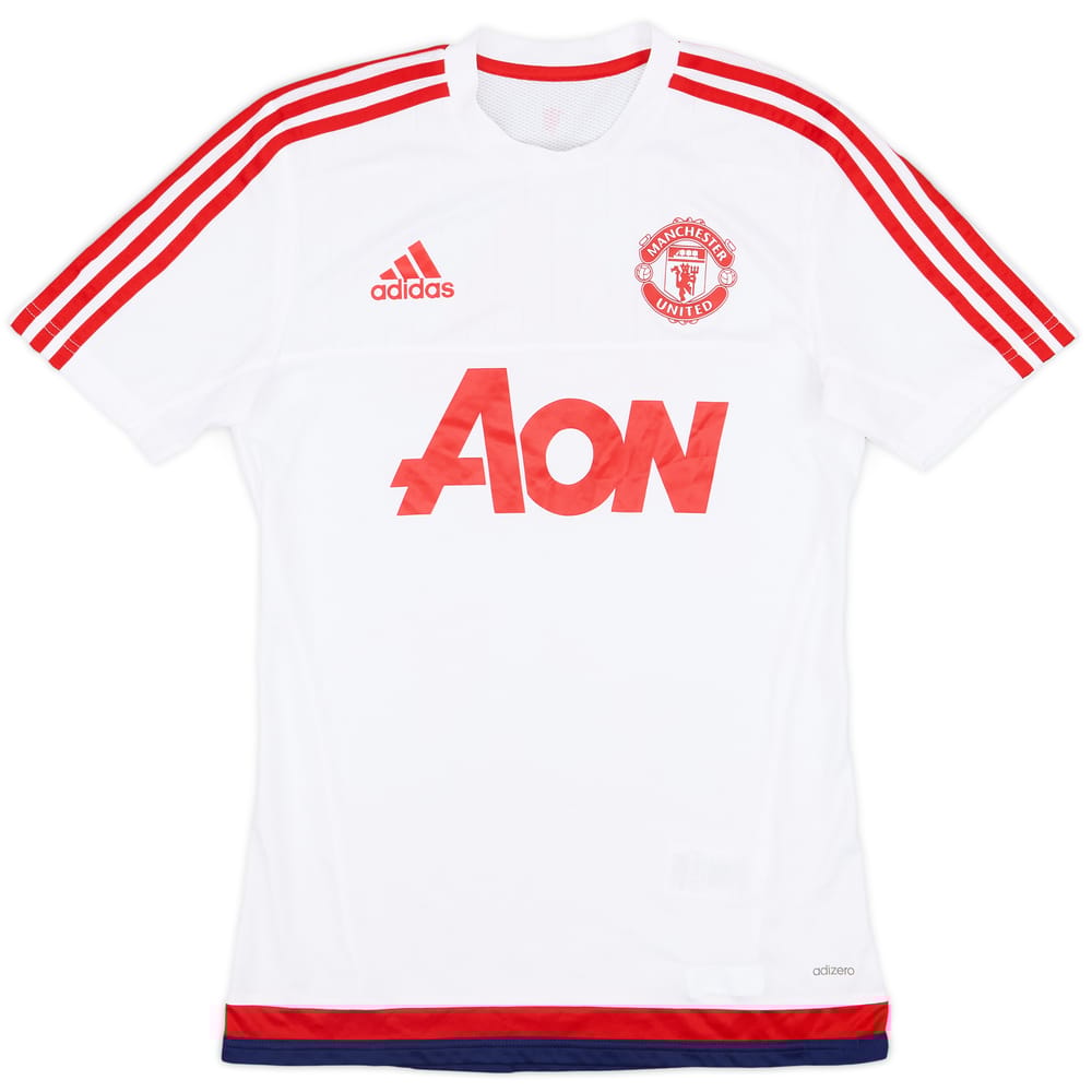 2015-16 Manchester United adizero Training Shirt - 9/10 - (XS)