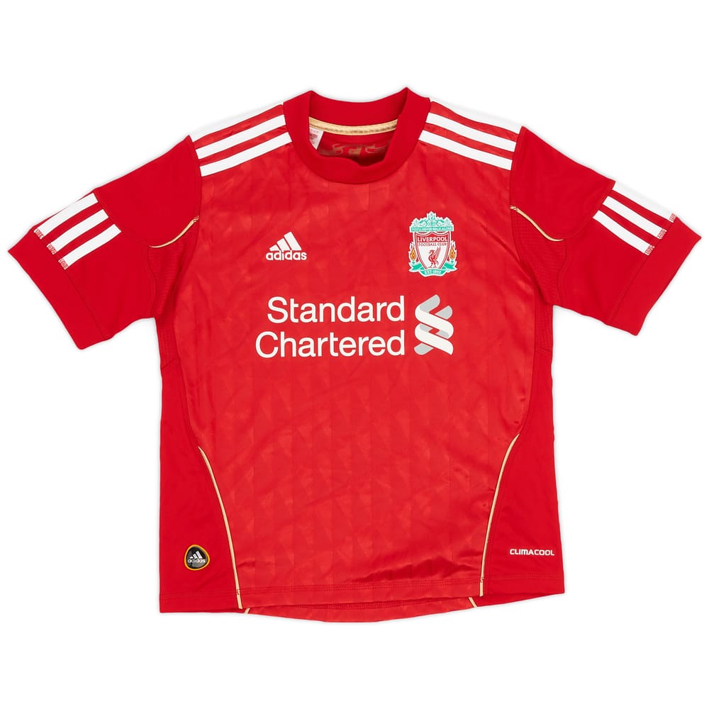 2010-12 Liverpool Home Shirt - 9/10 - (S.Boys)