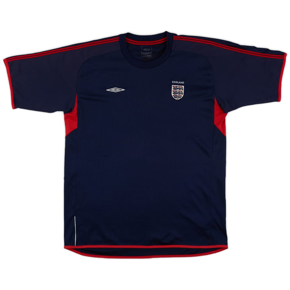 2002-03 England Umbro Training Shirt - 7/10 - (L)