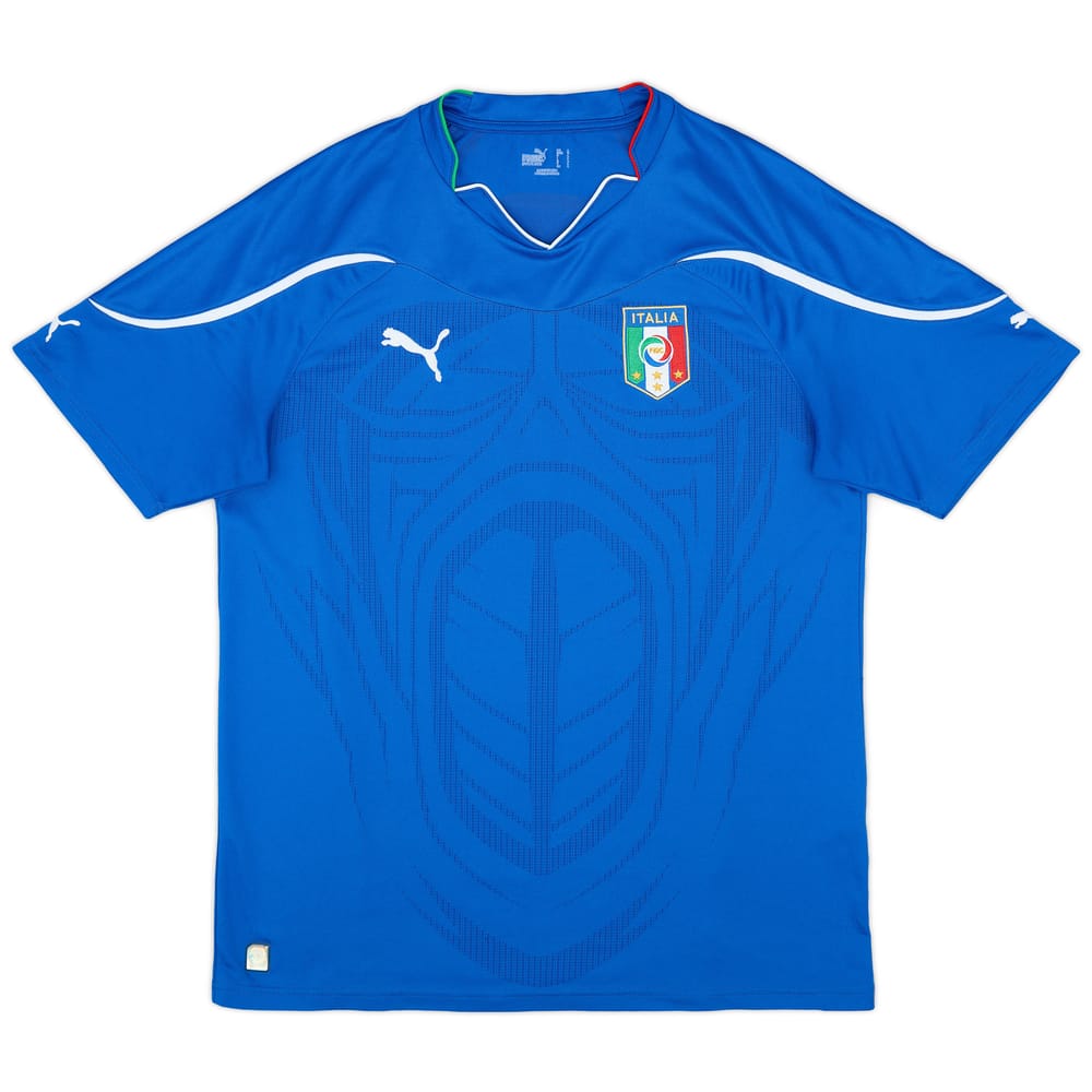 2010-12 Italy Home Shirt - 8/10 - (L)