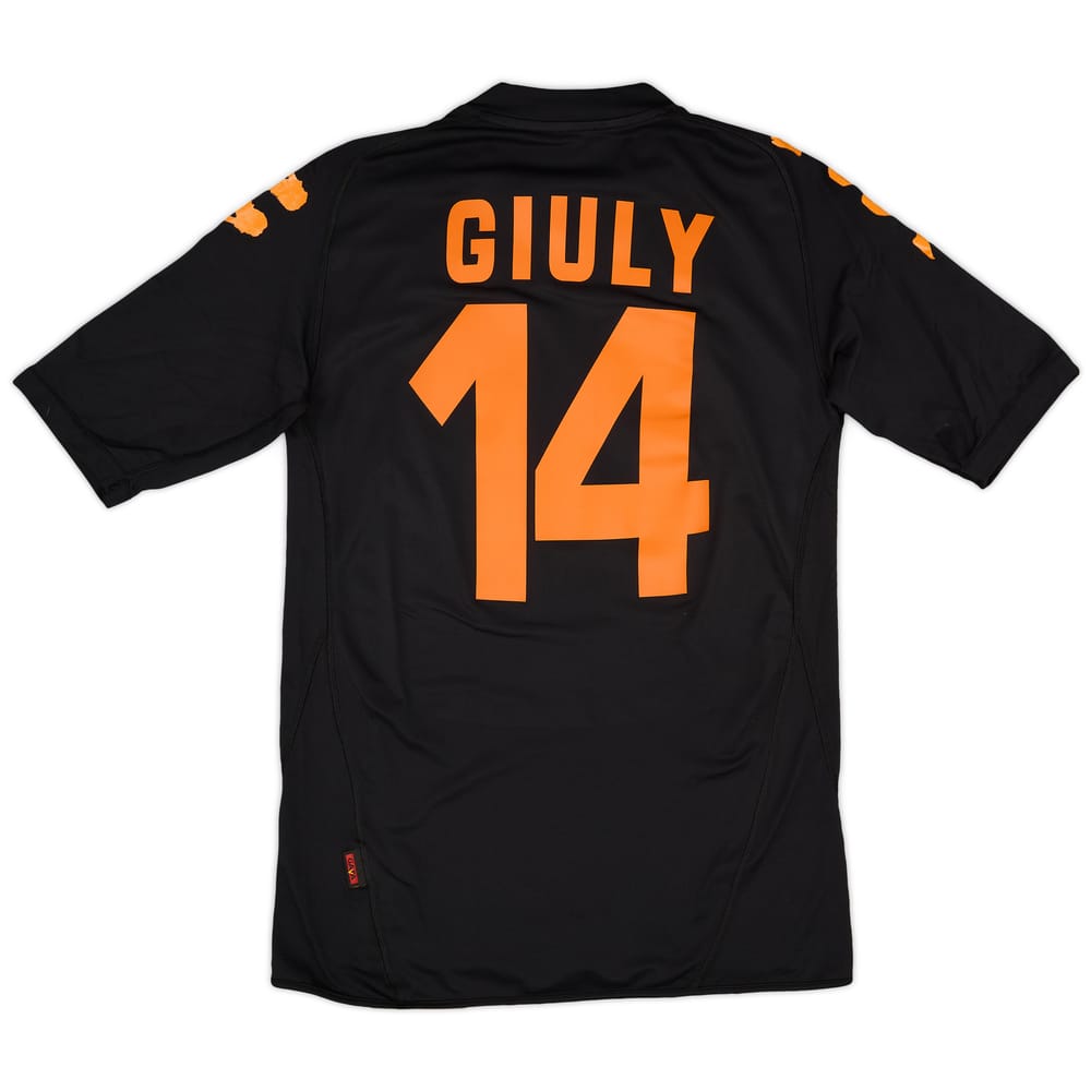 2007-08 Roma Third Shirt Giuly #14 - 6/10 - (L)