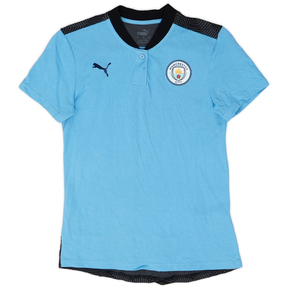 2020-21 Manchester City Puma Polo Shirt - 9/10 - (XS)