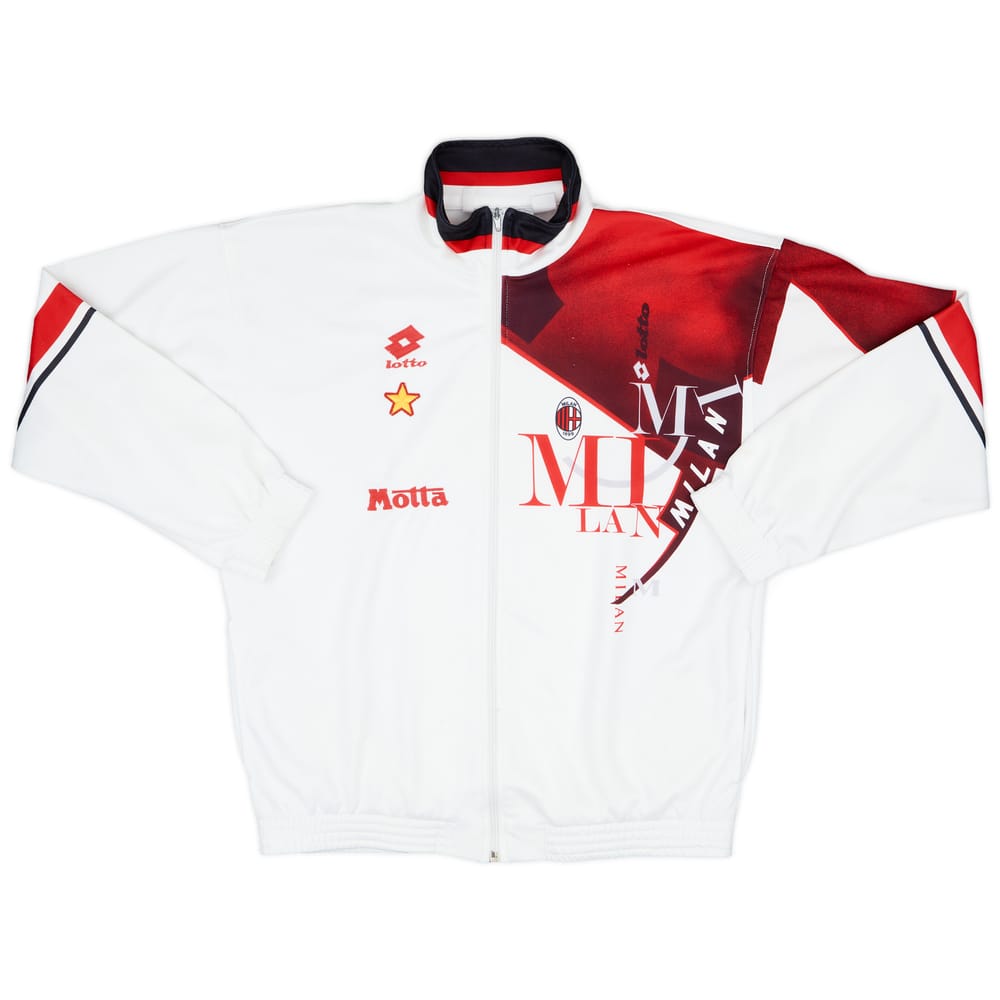 1993-94 AC Milan Lotto Track Jacket - 8/10 - (XL)
