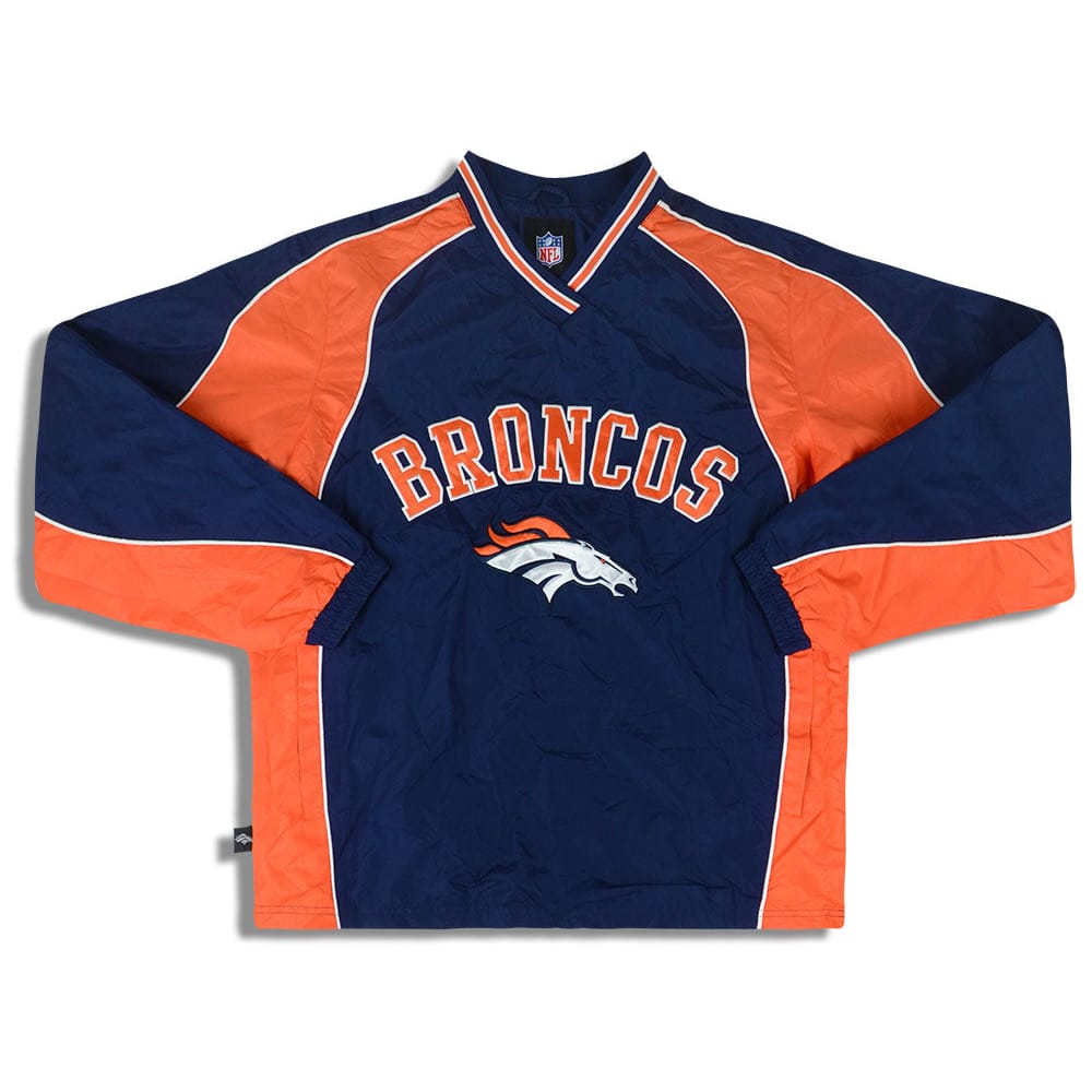 2010s Denver Broncos NFL Pullover Windbreaker Jacket S
