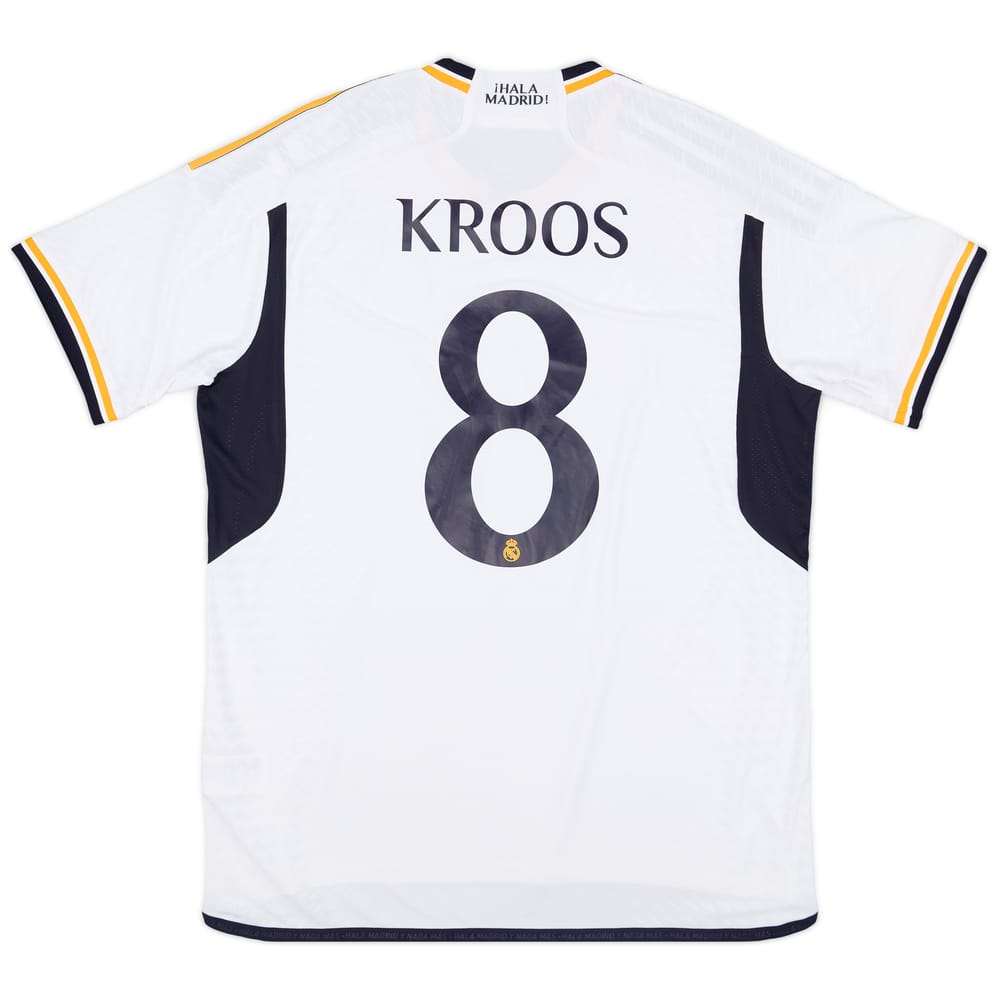 2023-24 Real Madrid Authentic Home CL Shirt Kroos #8 (XL)
