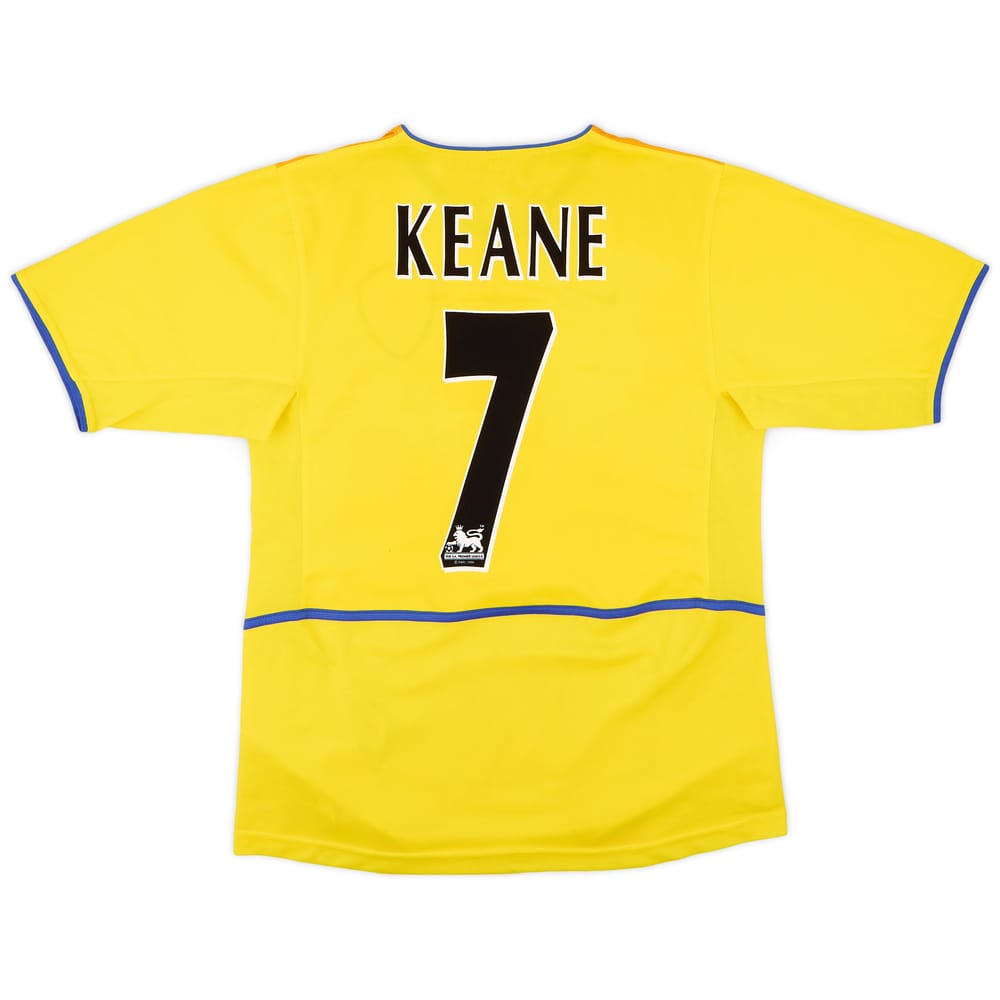 2002-03 Leeds United Away Shirt Keane #7 - 8/10 - (S)