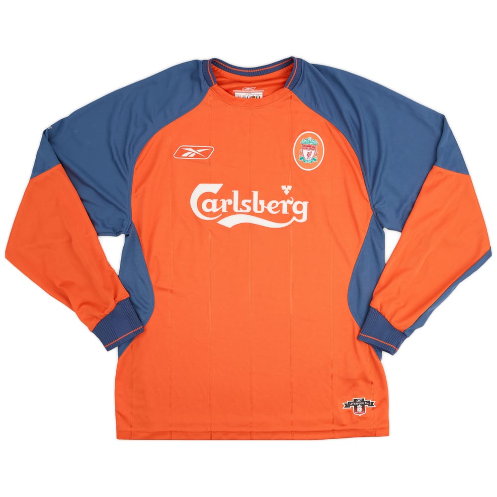 2003-04 Liverpool GK Shirt - 8/10 - (S)