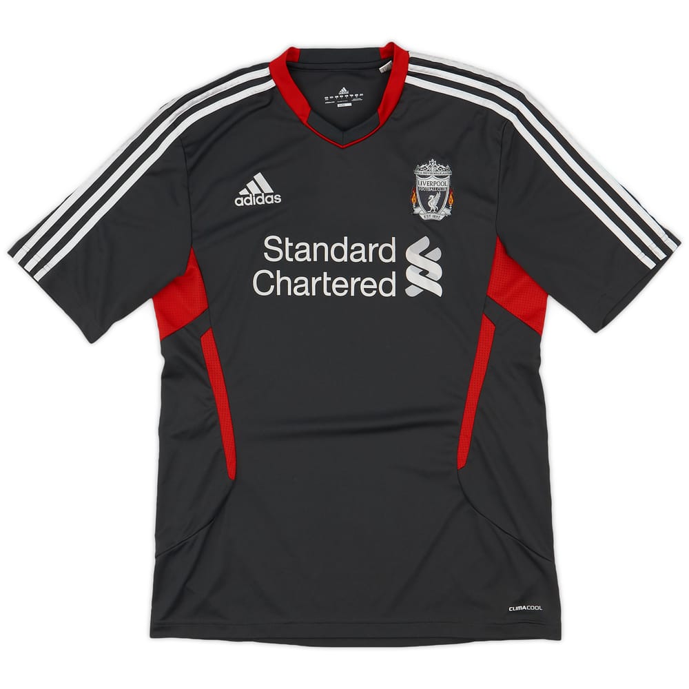 2011-12 Liverpool adidas Training Shirt - 9/10 - (L)