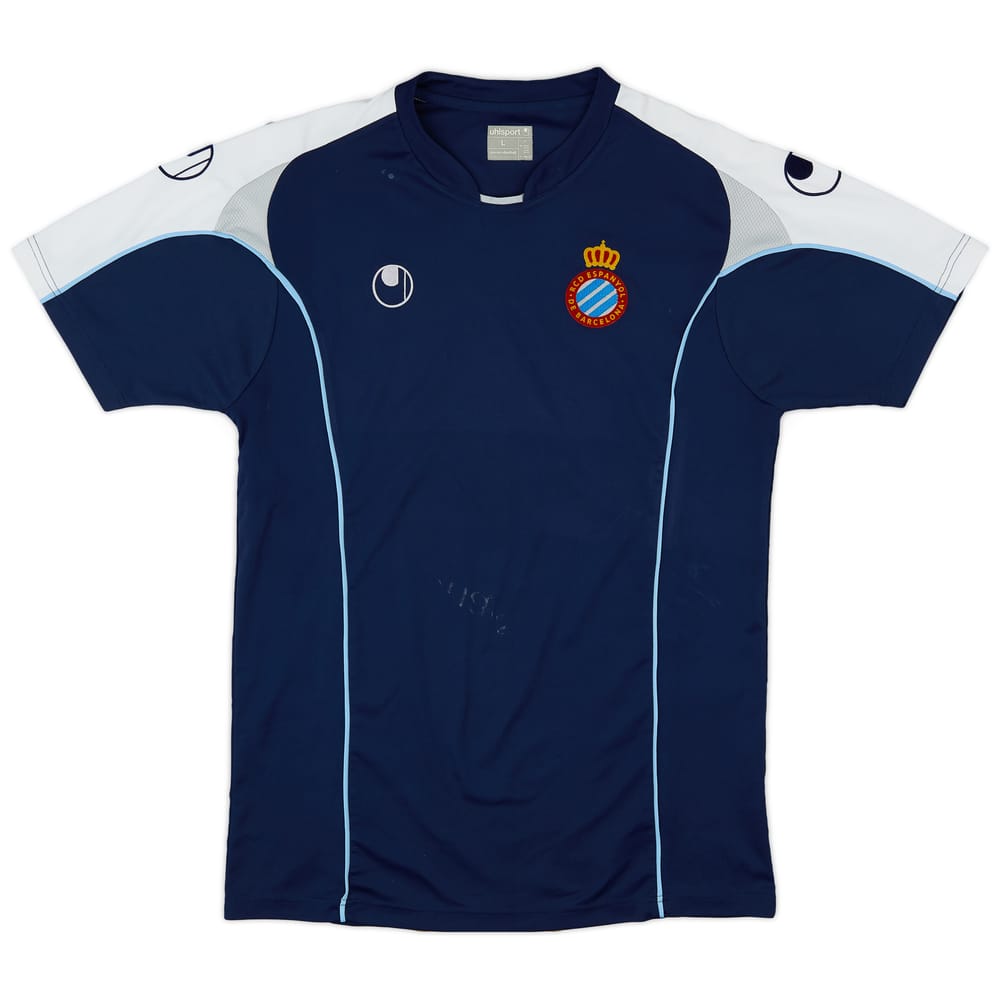 2009-10 Espanyol Uhlsport Training Shirt - 6/10 - (L)