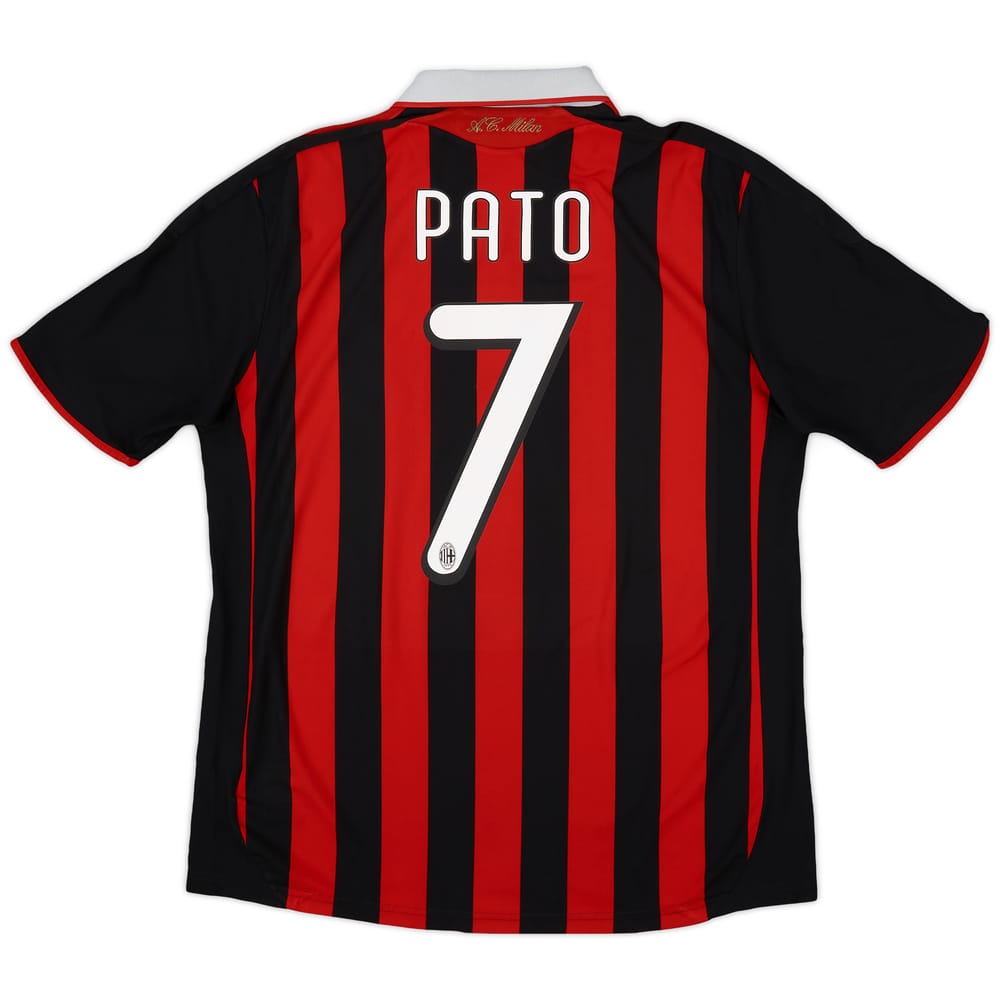 2009-10 AC Milan Home Shirt Pato #7 - 6/10 - (L)