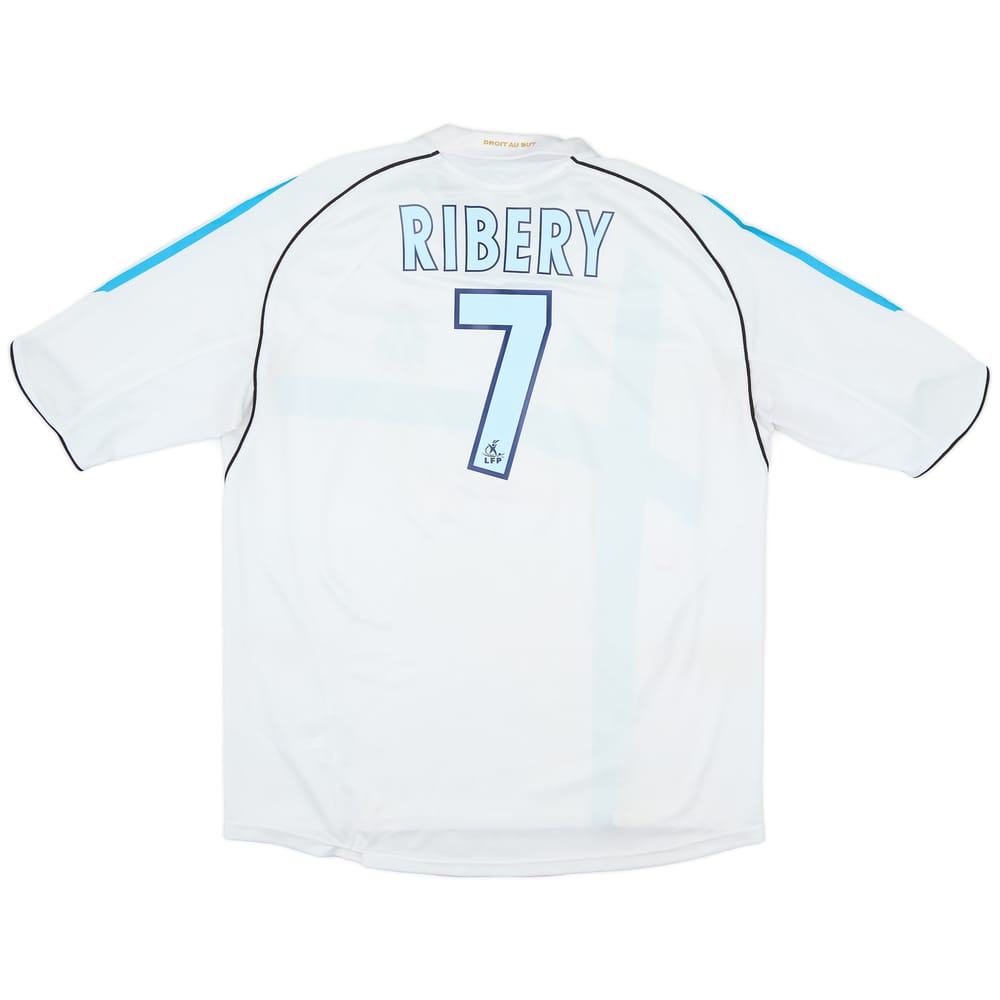 2005-06 Olympique Marseille Home Shirt Ribery #7 - 7/10 - (XL)