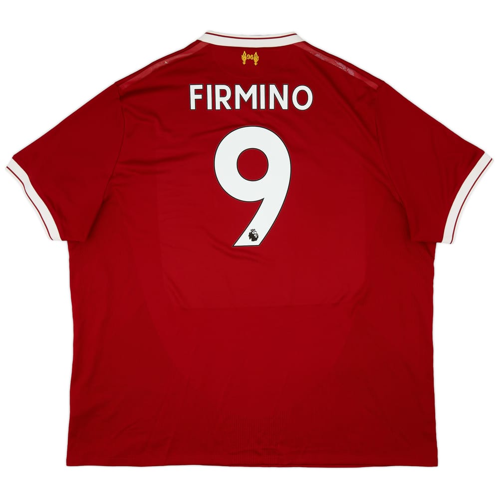 2017-18 Liverpool 125 Years Home Shirt Firmino #9 - 7/10 - (3XL)