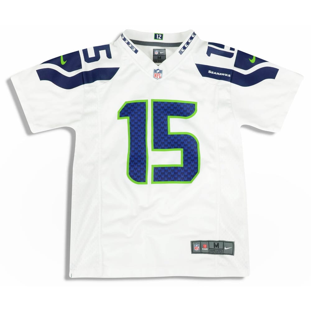 2012 Seattle Seahawks Flynn #15 Nike Game Jersey (Away) Y