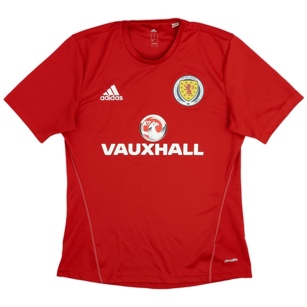 2015-16 Scotland adidas Training Shirt - 7/10 - (S)