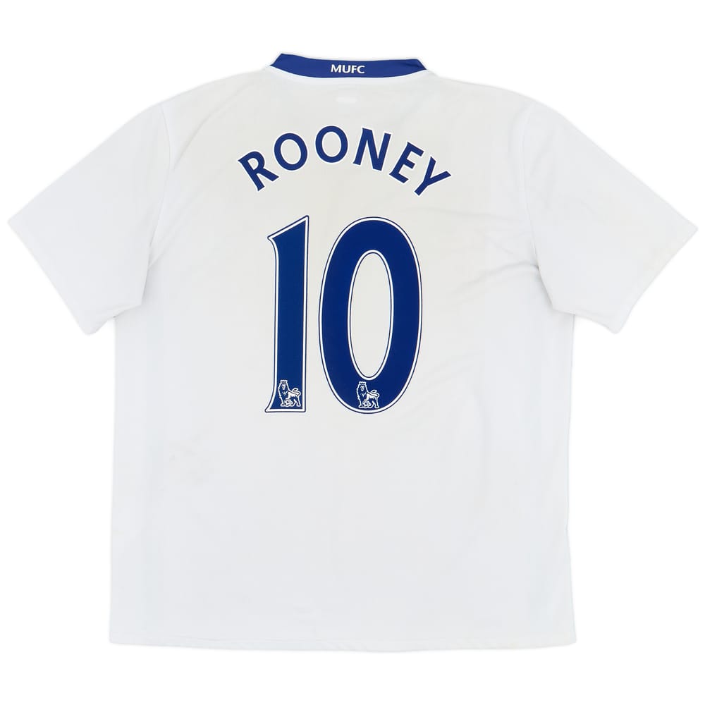 2008-10 Manchester United Away Shirt Rooney #10 - 6/10 - (XL)