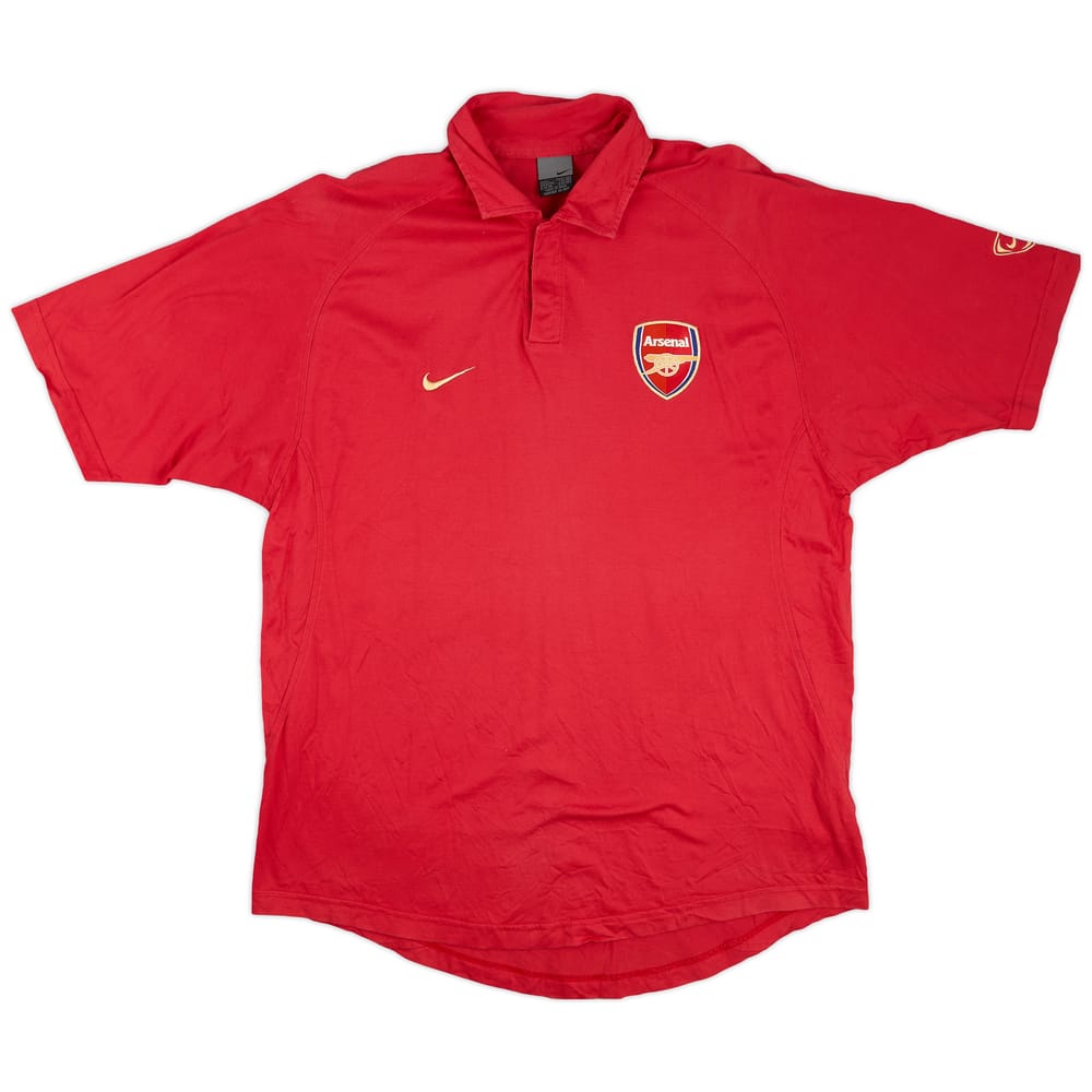 2003-04 Arsenal Nike Polo Shirt - 9/10 - (L)