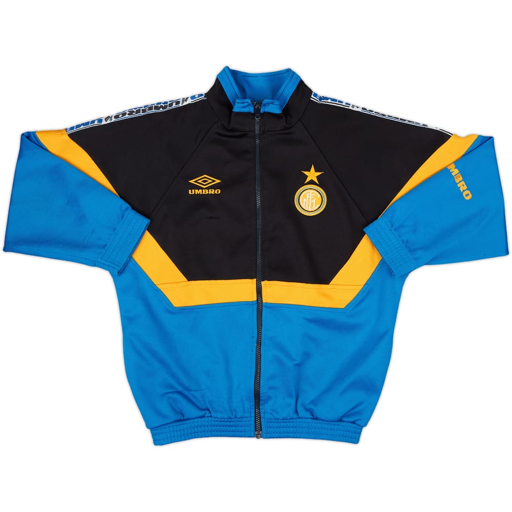 1997-98 Inter Milan Umbro Track Jacket - 7/10 - (XL.Boys)