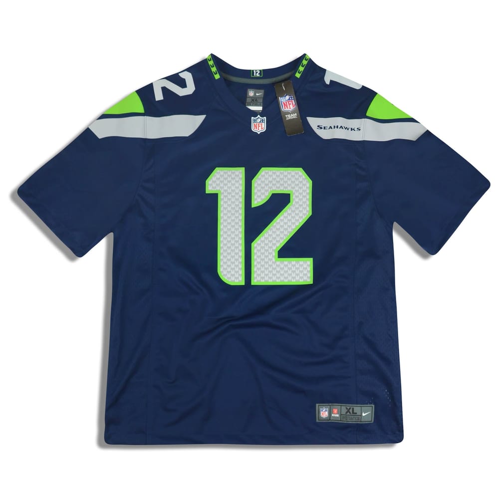 2017-2018 Seattle Seahawks Fan #12 Nike Game Jersey (Home) XL - W/Tags