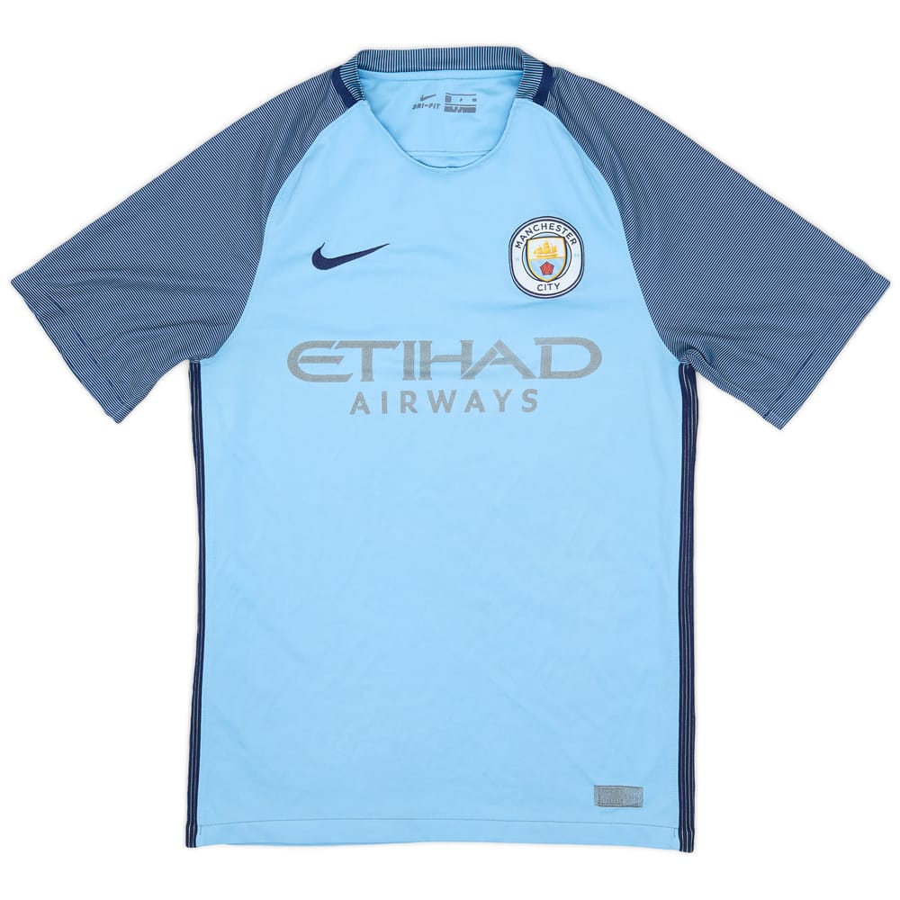 2016-17 Manchester City Home Shirt - 4/10 - (S)